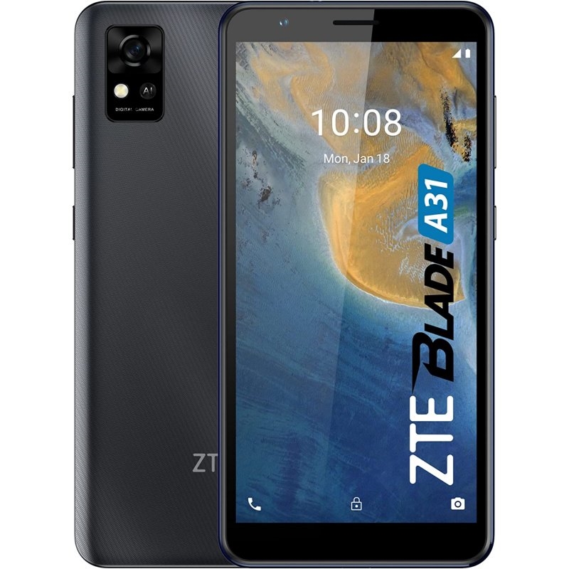 ZTE - Blade A31 Plus 6&quot; HD+ 2GB/32GB 5MP/8MP Grey (Canon L.P.I. 1,1€ Incluido) (Ref.P963F80-GREY)