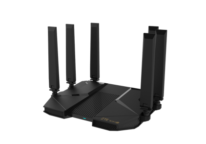ZTE - router inalámbrico Gigabit Ethernet Doble banda (2,4 GHz / 5 GHz) Negro (Ref.E3330)