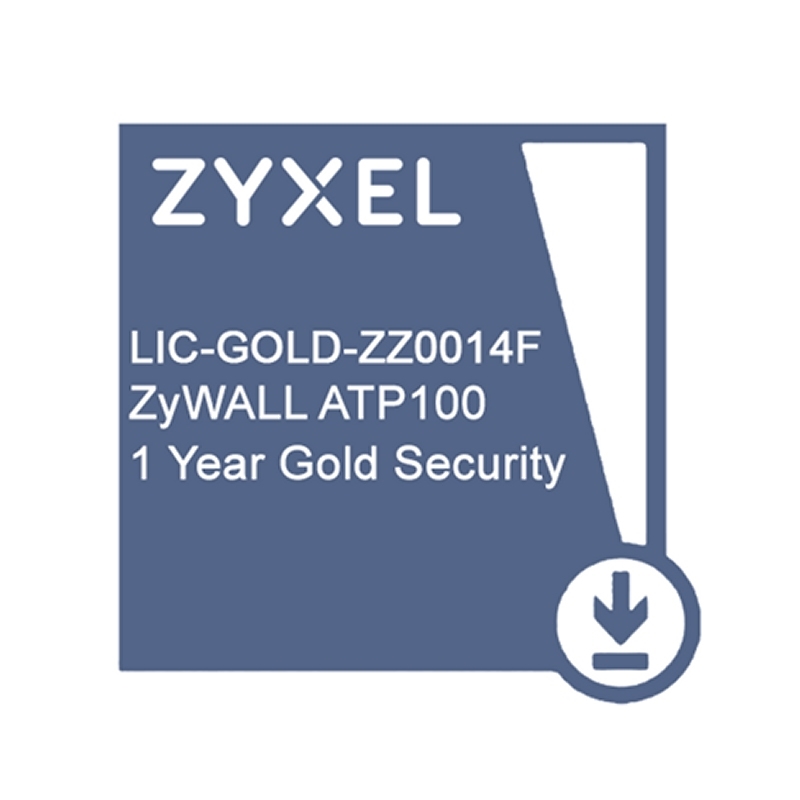 ZYXEL - Licencia GOLD ATP100 Security Pack 1 Año (Ref.LIC-GOLD-ZZ0014F)
