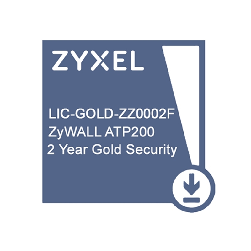 ZYXEL - Licencia GOLD ATP200 Security Pack 2 Años (Ref.LIC-GOLD-ZZ0002F)