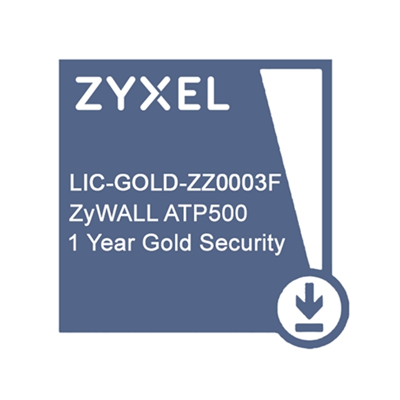 ZYXEL - Licencia GOLD ATP500 Security Pack 1 Año (Ref.LIC-GOLD-ZZ0003F)
