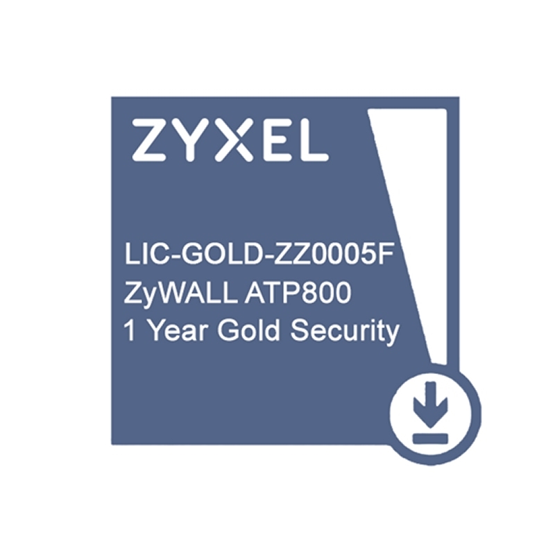 ZYXEL - Licencia GOLD ATP800 Security Pack 1 Año (Ref.LIC-GOLD-ZZ0005F)