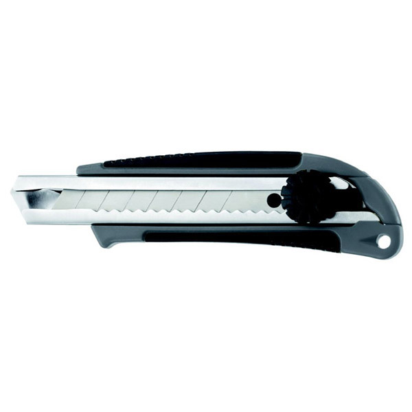 GRAFOPLÁS - CUTER PROFESIONAL WESTCOTT METALICO ANCHO 18MM GRIS (Ref.73584006)