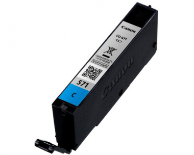 CANON - Cartuchos ORIGINALES Inyección De Tinta CLI-571 C (Ref.0386C001)