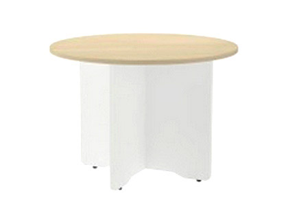 ROCADA - Mesa Reuniones Circular P.Panel 100 Bl-Bl (Ref.3005AW04)