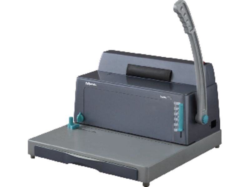 FELLOWES - Encuadernadora Metal 100R Manual A4-400x400x245mm Perforación20hojas (Ref.0200401)