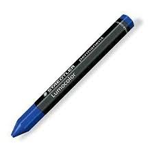 STAEDTLER - Crayon Cera 12mm Azul - Caja 12u. (Ref.236-3)