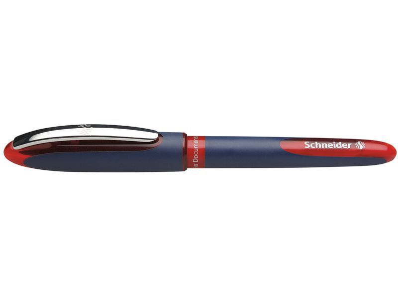 SCHNEIDER - Rollerball ROJO CON CLIP METÁLICO. TRAZO 0,6 MM. (Ref.183002)