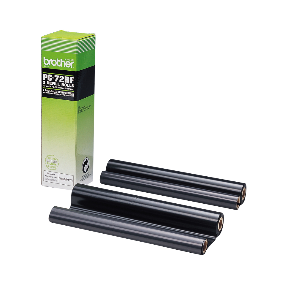 BROTHER - Recambio 2 BOBINAS PC72RF (Ref.PC-72RF)