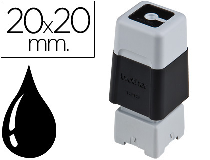 BROTHER - Sello BK 20X20MM PK6 (Ref.PR2020B6P)