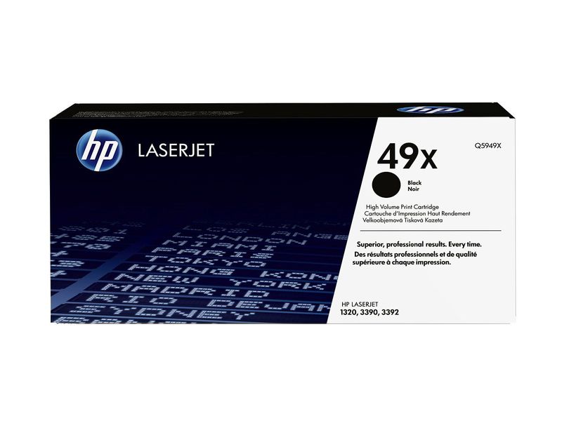 HP ( HEWLETT PACKARD ) - Toner Laser ORIGINALES 49X Negro (Ref.Q5949X)