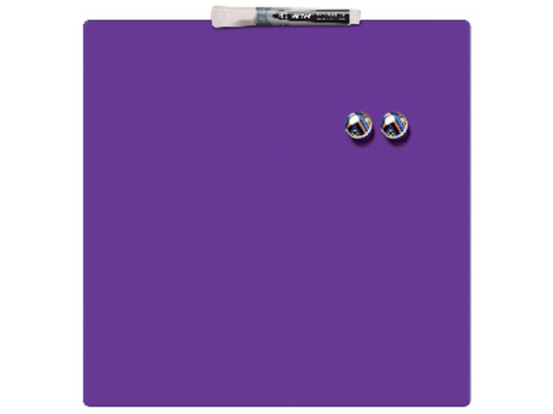 NOBO - Pizarra Magnetica Mag Quartet 36x36 Lila (Ref.1903897)