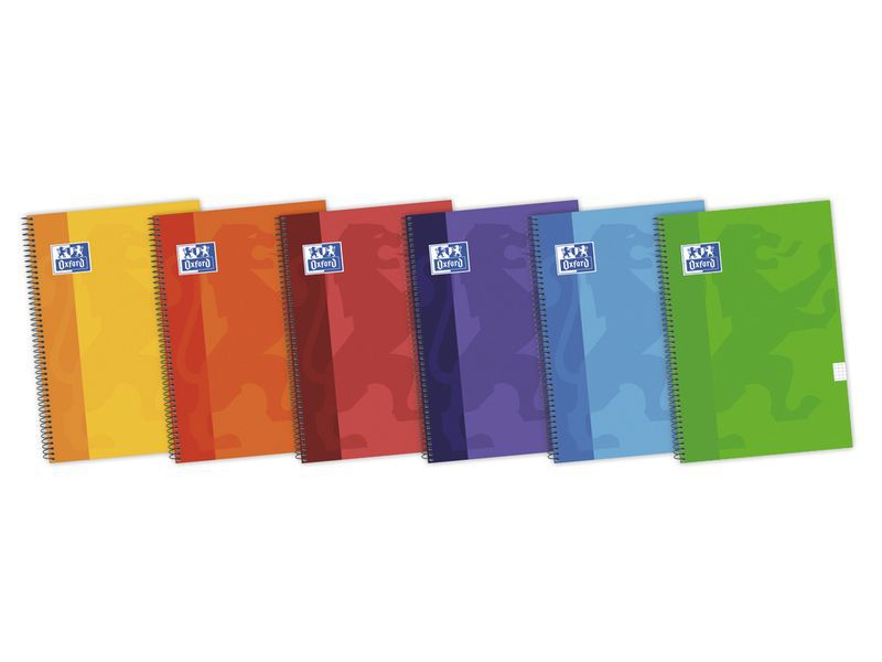 OXFORD - Cuaderno School 80h Folio 1 linea c/m Surtido (Ref.100430163)