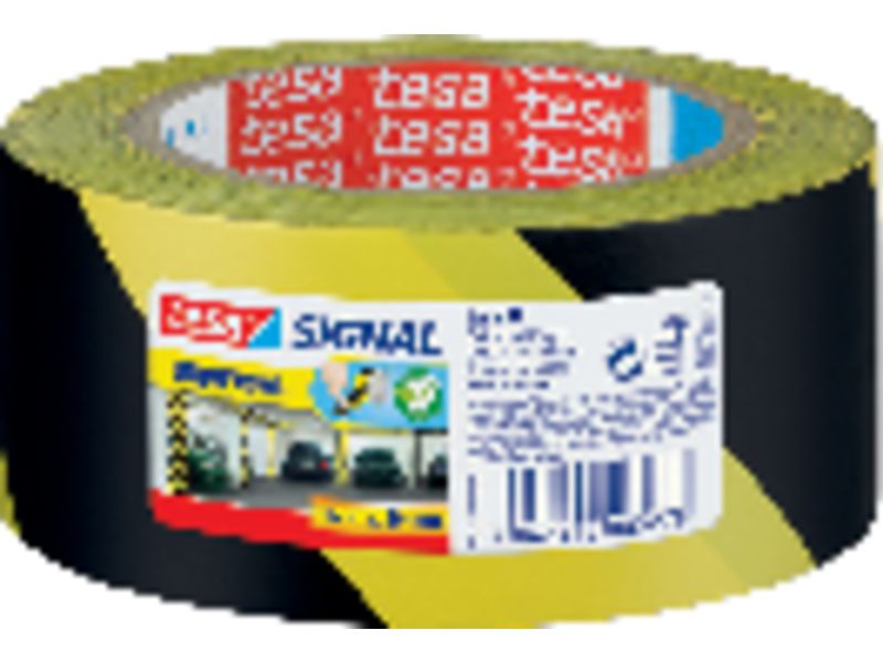 TESA - Cintas Señalizacion Negro/amarillo Polipropileno (Ref.58133-00000-00)