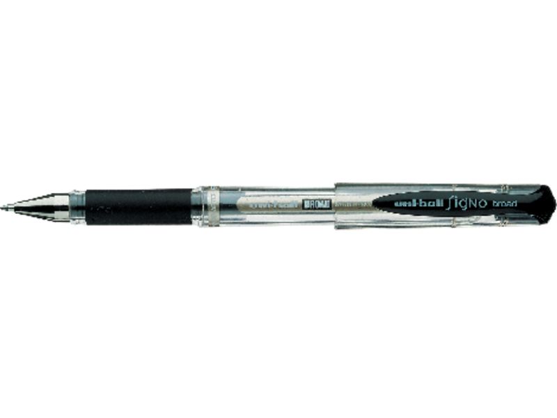 UNI-BALL - Roller UM-153Signo Broad Negro Bola 1 mm Tinta gel (Ref.653105000)