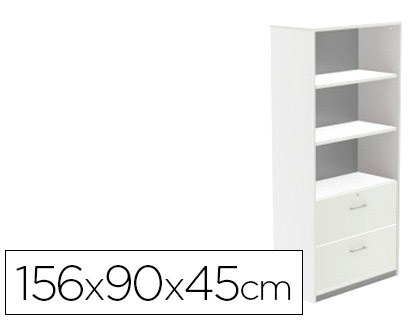 ROCADA - Armario Carpetas Store Blanco 156X90 1056W04 (Ref.1056AW04)