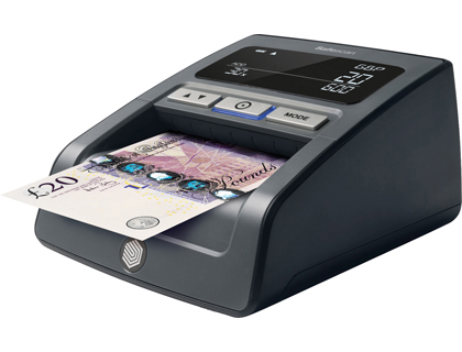 SAFESCAN - Detector DE BILLETES FALSOS MODELO 155-S NEGRO (Ref.112-0529)