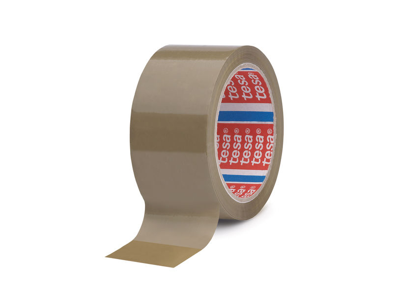 TESA - Cinta embalaje 50 mm x 66 m Marrón (Ref.04089-00006-06)