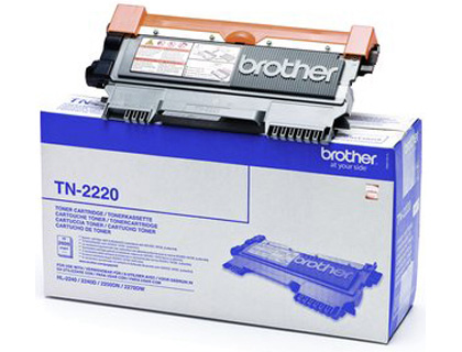 BROTHER - Toner Laser ORIGINALES NEGRO 2,6K (Ref.TN-2220)