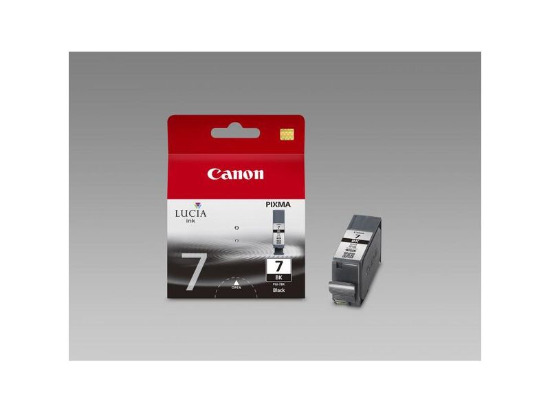 CANON - Cartuchos ORIGINALES Inyección De Tinta PGI-7BK Negro (Ref.2444B001)