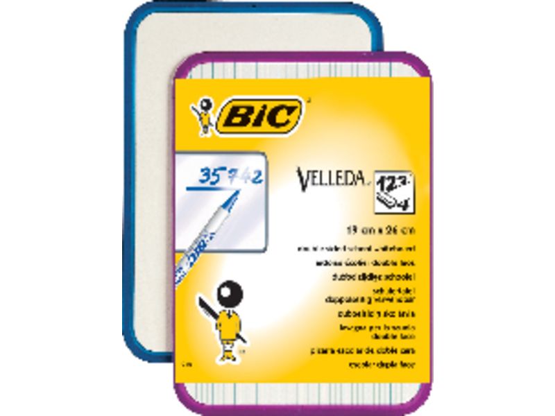 BIC - Pizarra Velleda 26x19mm + Rotuladores 1199001518 (Ref.841360)