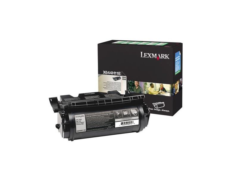 LEXMARK - Toner Laser ORIGINALES Negro (Ref.X644H11E)