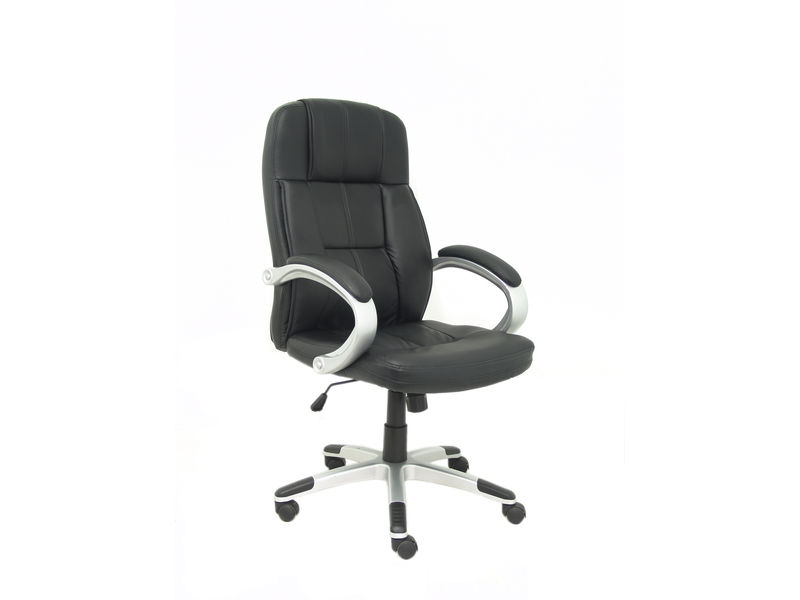 PIQUERAS Y CRESPO - Sillón SAN FRANCISCO SIMIL PIEL NEGRO. (Ref.96DBNE)