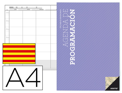 ADDITIO - Agenda PROGRAMACION A4 CAT (Ref.P201)