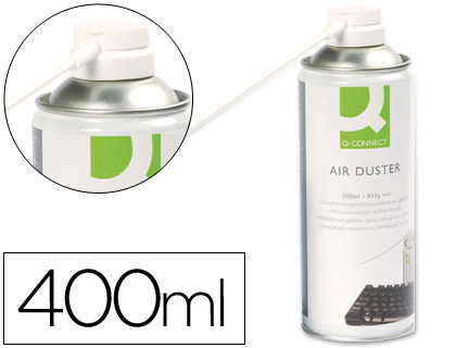 Q-CONNECT - AIRE A PRESION PARA LIMPIEZA GENERAL 400 ML (Ref.KF04499)