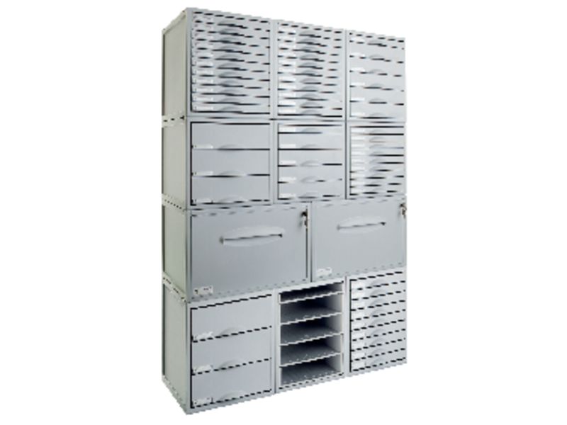 ARCHIVO 2000 - Módulo 6 cajones 356x316x362 Gris (Ref.8206CGS)