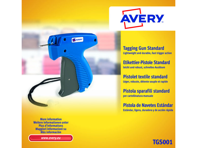 AVERY - Pistola navetes incluye kit inicial (Ref.TGS001)