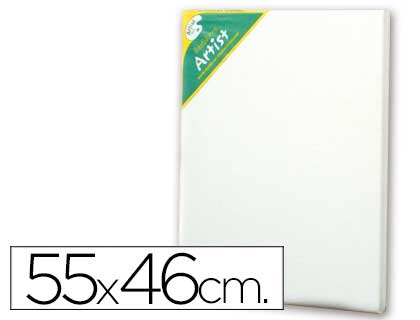 ARTIST - BASTIDOR 10F LIENZO GRAPADO TRASERO ALGODON 100% 55X46 CM (Ref.64000163)