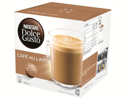 DOLCE GUSTO - CAFE CAFE CON LECHE MONODOSIS CAJA DE 16 UNIDADES (Ref.12168420)