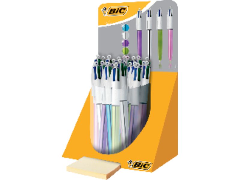 BIC - Bolígrafos 4 Colours Shine. Colores surtidos. (Ref.902128)