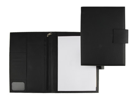 ARTESANIA - CARPETA PORTAFOLIOS DE POLIPIEL CON SOLAPA MEDIDA 34,6X25X2,5 CM. (Ref.601512)