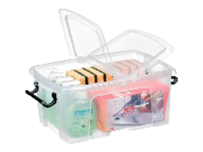 CEP - Caja almacenamiento 295x405x183mm 12L. Cierre con clips (Ref.2006710110)