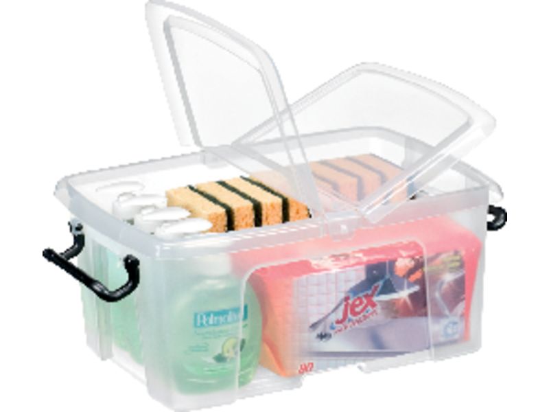 CEP - Caja almacenamiento 397x498x329mm Cierre con clips Apilable (Ref.2006740110)