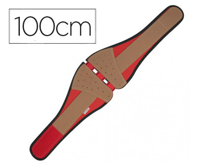 FARU - CINTURON ANTILUMBAGO CON CIERRE VELCRO TALLA 8 MEDIDA CINTURA 100 CM (Ref.C117-8)