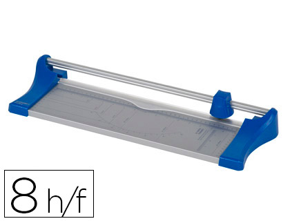 Q-CONNECT - CIZALLA METALICA DE RODILLO DE 44 CM CON BASE DE ALUMINIO (Ref.KF17012)
