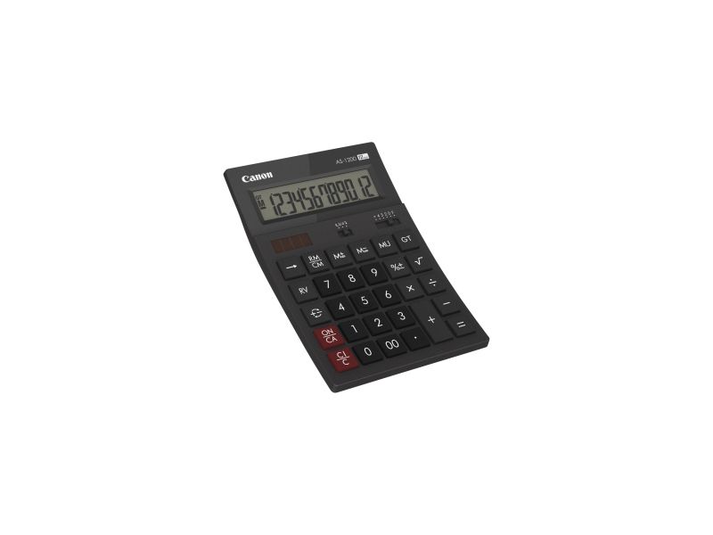 CANON - Calculadora sobremesa AS1200HB 12 digitos Negro 4599B001AA (Ref.4599B001AB)