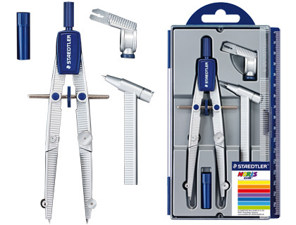 STAEDTLER - COMPAS MICROMETRICO -CON ALARGADERA NORIS CLUB (Ref.55002)
