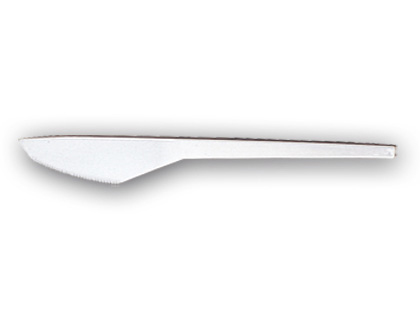 CUCHILLO DE PLASTICO BLANCO PAQUETE DE 100 (Ref.10070105)