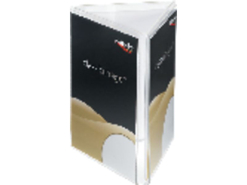DEFLECTO - Expositor sobremesa 111X110X97 Triangular 3 caras (Ref.60101)