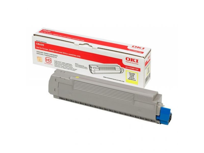 OKI - Toner Laser ORIGINALES Amarillo (Ref.43487709)