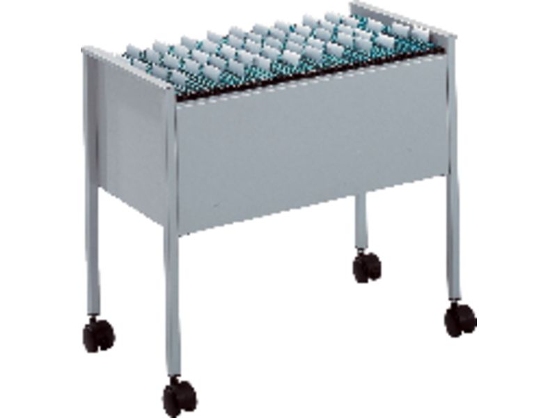 DURABLE - Carro carpetas colgantes A4 Gris 4 ruedas HL820VER (Ref.3095-10)