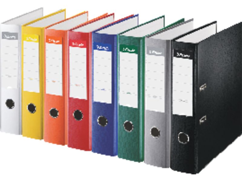 ESSELTE - Archivador de Palanca Folio Lomo 75mm Negro (Ref.42304)