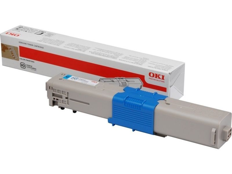OKI - Toner Laser ORIGINALES Cyan Para C301dn/C321dn 1.500pg (Ref.44973535)