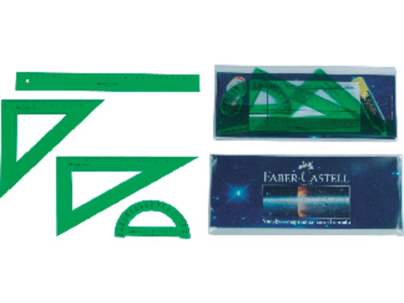 FABER CASTELL - Regla Serie Técnica Juego surtido (Ref.65021)