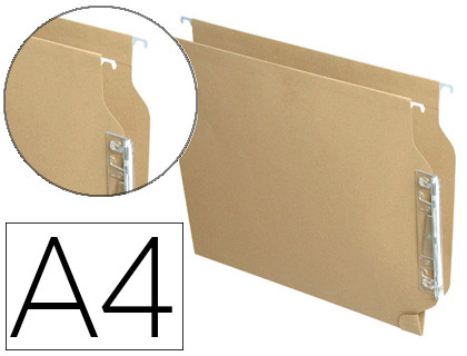 FADE - Carpeta colgante Aku A4 Kraft Visor lateral (Ref.400064812)