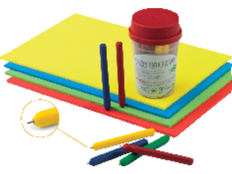 FAIBO - Punzones Bote 25 Ud Colores surtidos Punta Laton (Ref.769-SPI)